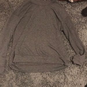 Grey sweatshirt